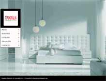 Tablet Screenshot of mueblesmaderalia.com